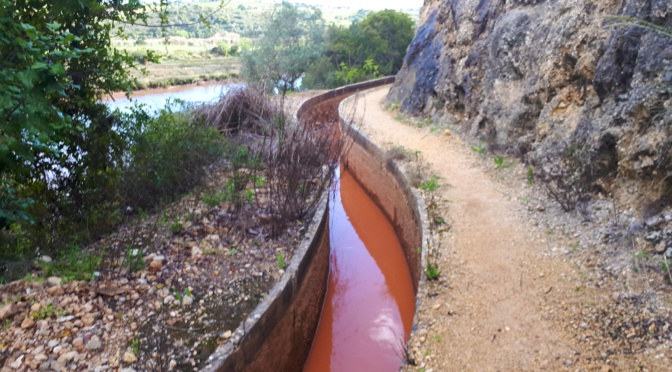 Entlang der Levada bei Silves