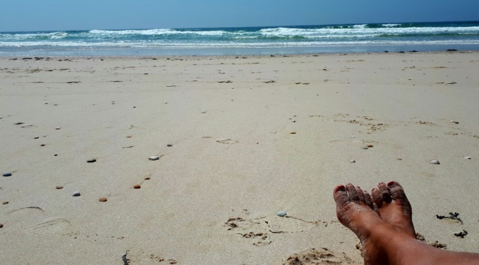 Am Strand von Costa de Lavos